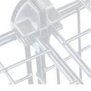 Wire cube grids with ties